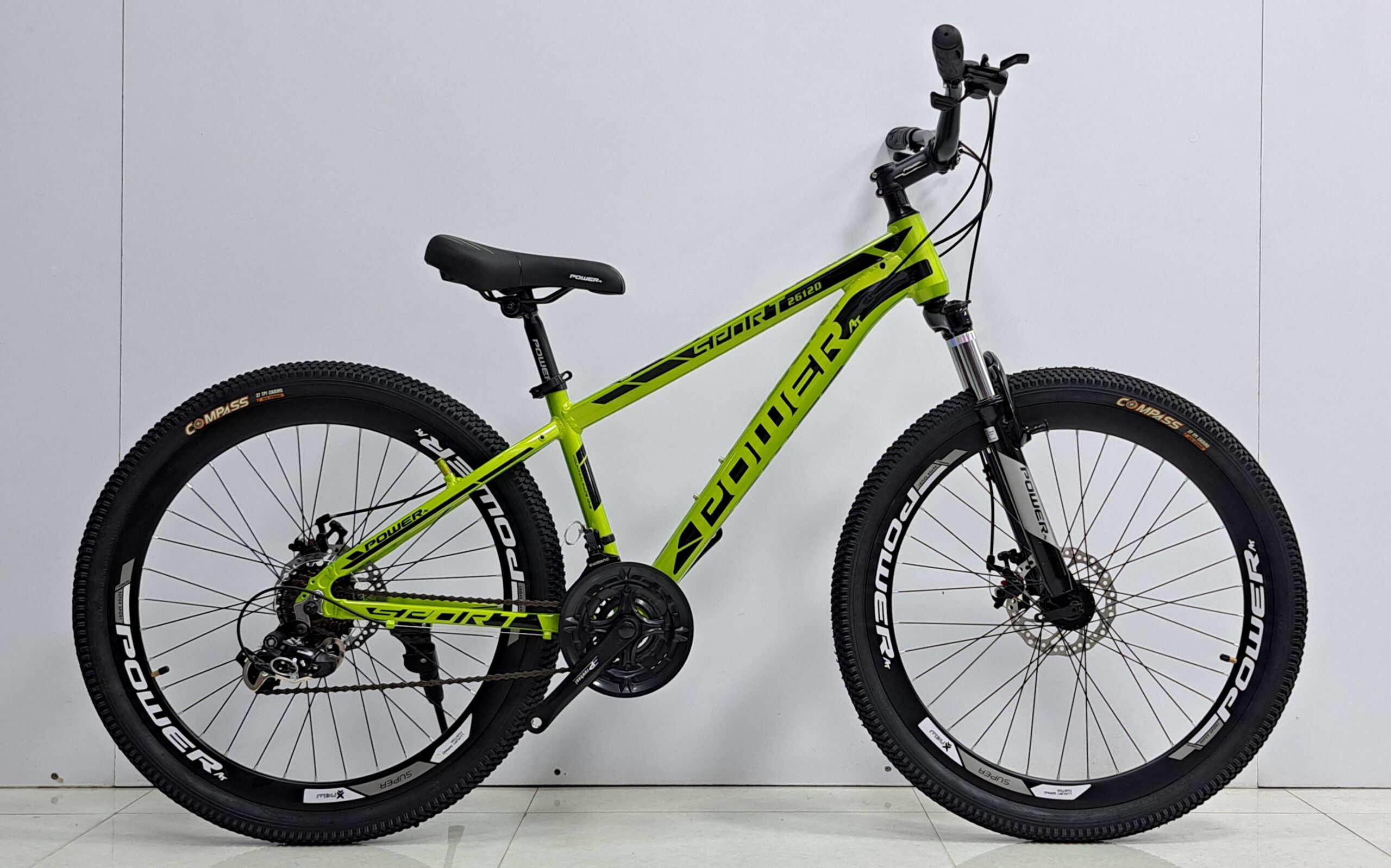 ۲۰۲۴۰۶۳۰_۰۱۱۶۴۱ دوچرخه سایز ۲۶ power تنه المینیوم - Image 1