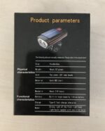 چراغ شارژی سولار بوق دار نیترو - Image 3